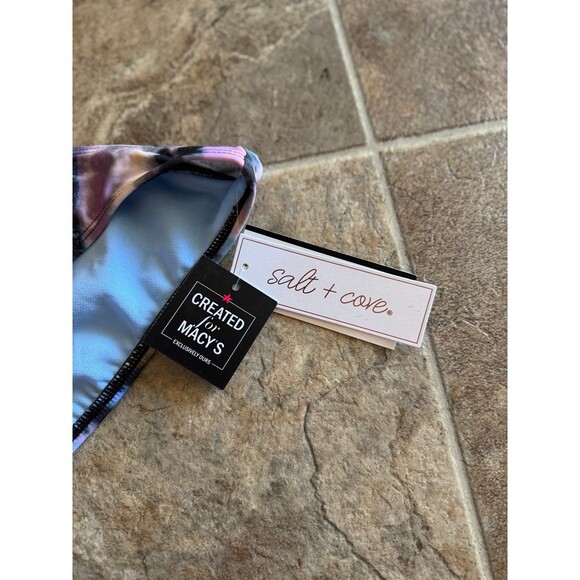 Salt + Cove Tie-Dye Hipster Swim Bottom Size Small - Picture 7 of 8